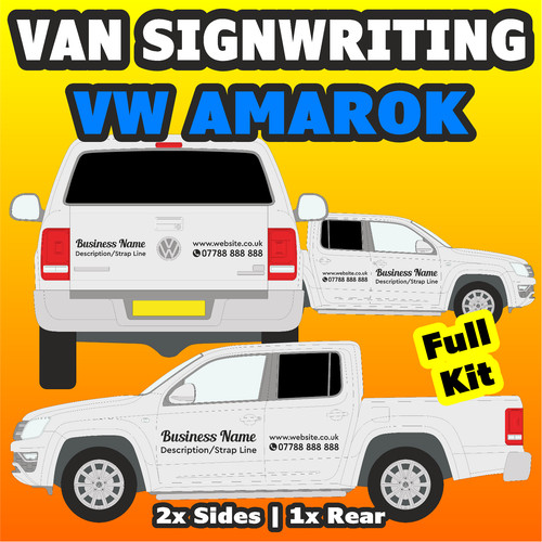 Volkswagen amarok van sign - volkswagen,