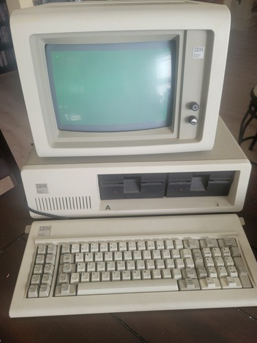 Vintage ibm 5150 computer - vintage, w/