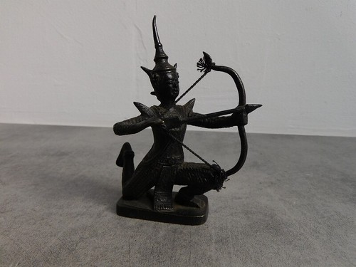 Statue bronze rama hanuman - bronze,