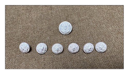 Boutons cavalerie blindé