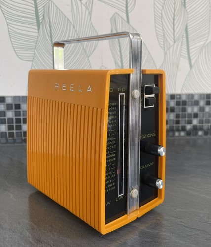 Poste radio vintage - poste, reela