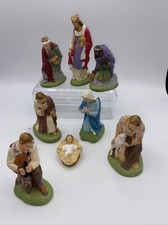 Santons Creche ancienne plâtre  Pieraccini  13 cm de haut