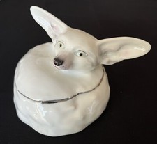 Grande bonbonnière fennec en