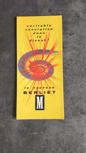 Documentation berliet depliant - documentation,