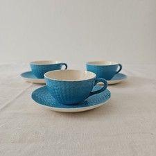 Tasses À Café Anciennes Digoin Sarreguemines 1920-1950 