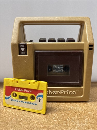 Vintage 1980s fisher price tan - 1980s,