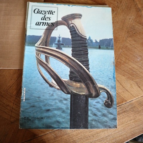 Revue gazette armes 1981 - revue,