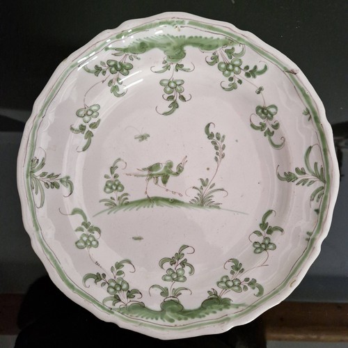 Assiette faïence moustiers - assiette,