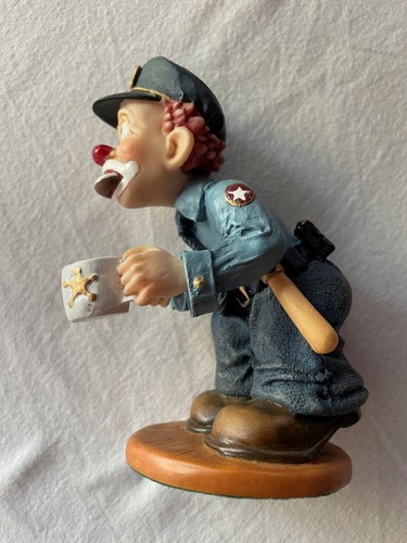 Figurine policier clown - figurine,