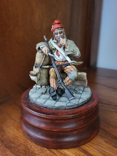 Hussard marais diorama - du, marais/diorama