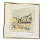 ANCIEN CADRE TABLEAU GRAVURE