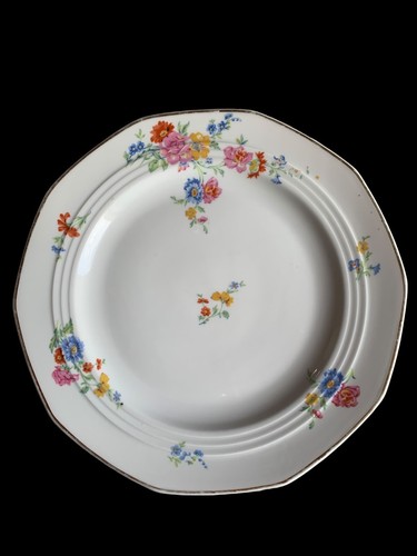 Plat rond porcelaine limoges - plat,