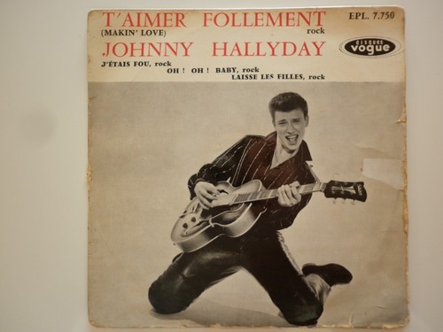 Johnny hallyday 45tours - johnny,