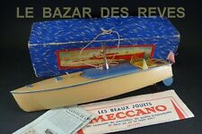 HORNBY MECCANO. Canot de course N°2. + Boite.