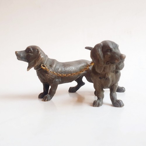 Sculpture couple chiens - sculpture,, de