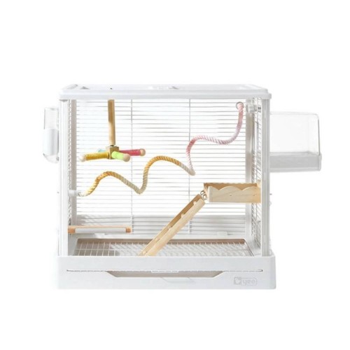Cage oiseaux rectangulaire - oiseaux,