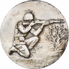 [#1278596] France, Medal, Prix de Tir Militaire, 1976, Silvered bronze, Drago, A