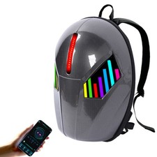 Sac à Dos Numérique Sac à Dos LED étui Rigide Bandoulière Réglable Programmable