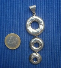 B36 Pendentif Argent Massif