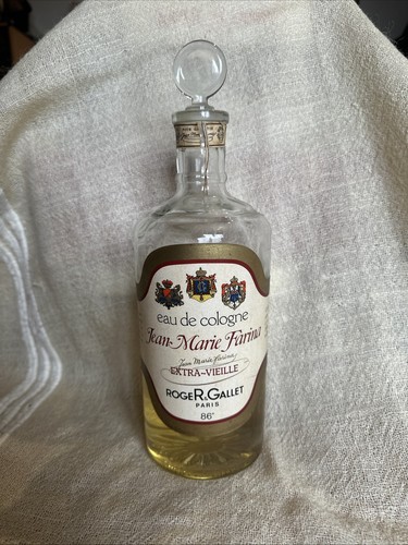 Flacon ancien eau - eau, de