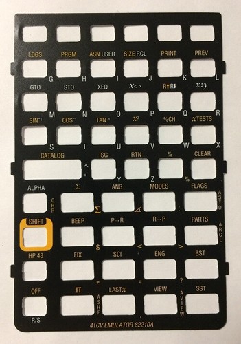 New hp48gx 41cv - 41cv, emulator