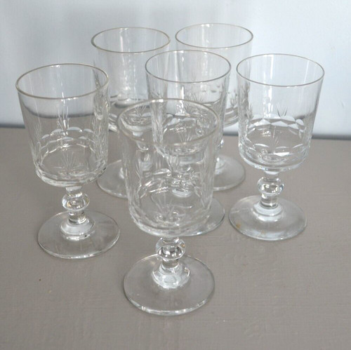 Verres vin blanc cristal - verres, à