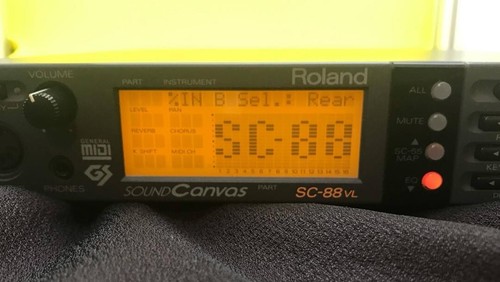 Roland 88vl sound canvas gs - roland,