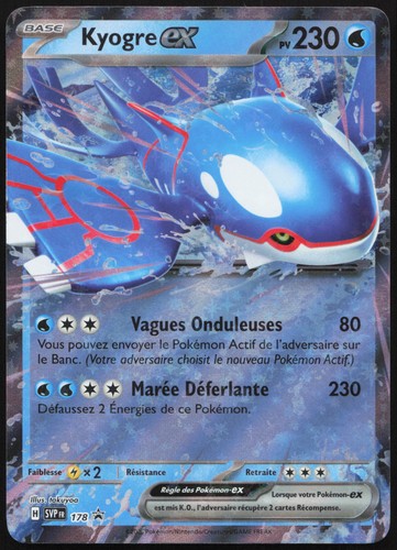 Carte pokémon kyogre - carte, 178