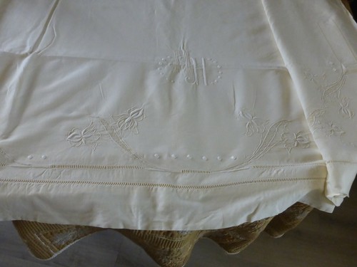 Ancien grand drap - ancien, en