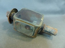 Ancienne lanterne de calèche voiture ancienne à bougie pour déco ou à restaurer