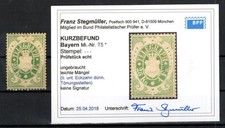Bavière Telegrafenmarken T5