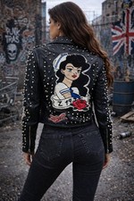 Perfecto ZARA clouté & patchs