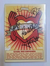 DVD BAL DES ENFOIRÉS - DÉDICACÉ PAR AUBERT, GOLDMAN, OBISPO & ZAZIE - AUTOGRAPHE