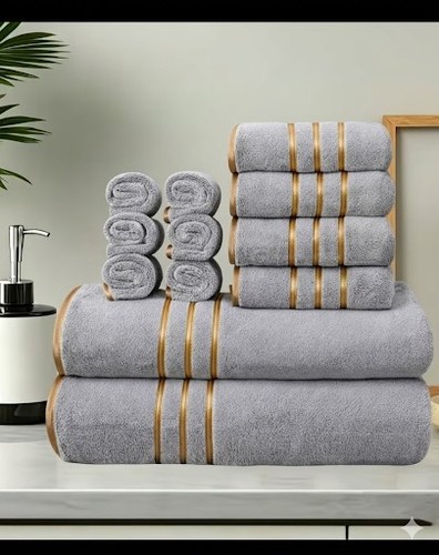Lot serviette toilette - 12, de