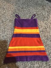 Girls Boutique Dress Jaffa Oink Baby Size 18 M Months Purple Red Orange Yellow