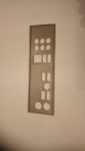 Shield plaque arriere en - arriere,