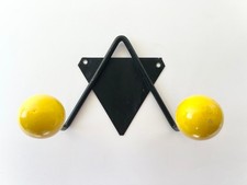 Patère murale double 1950