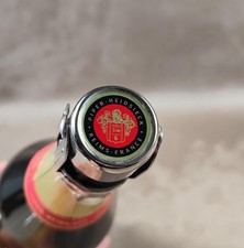 Bouchon stoppeur métal bouteille Champagne Piper-Heidsieck France Vintage 1980