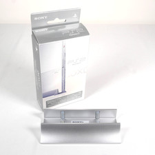 Socle Vertical Stand Sony Playstation PS2 Slim Officiel SCPH-90110 Satin Silver