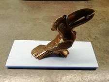 Toucan bronze art déco sur socle