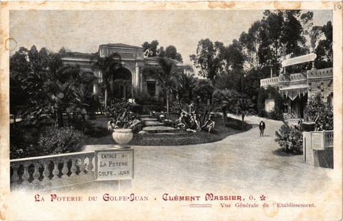Cpa poterie golfe juan - cpa, golfe-juan
