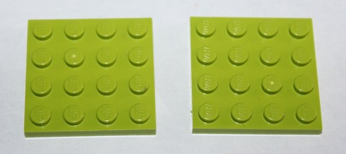 Lego lime plate - lego,