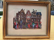 Petite enluminure encadrée