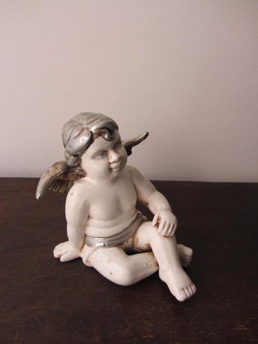 Statue ange plâtre verni - ange,