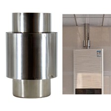 Acier inoxydable pour poêle à bois rallonge de tuyau de cheminée pour tente d