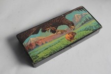 Plumier Boîte bois laqué Aigle Lapin (74748)