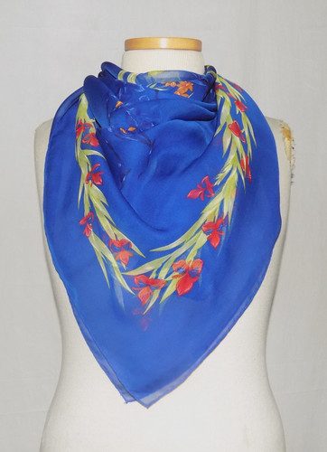 Hermes mousseline silk - hermes, gm