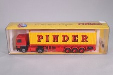LE3756 SAI 3875 diorama Ho Cirque Pinder Camion Renault + remorque matériel EDL