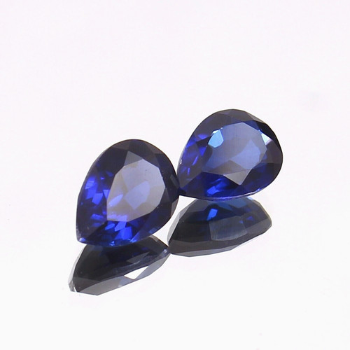 Aaa saphir bleu - bleu, naturel