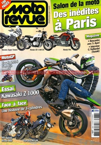 Moto revue 3968 - 3968, kawasaki